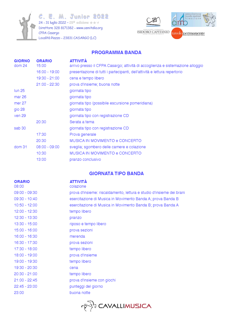 Programma 2022